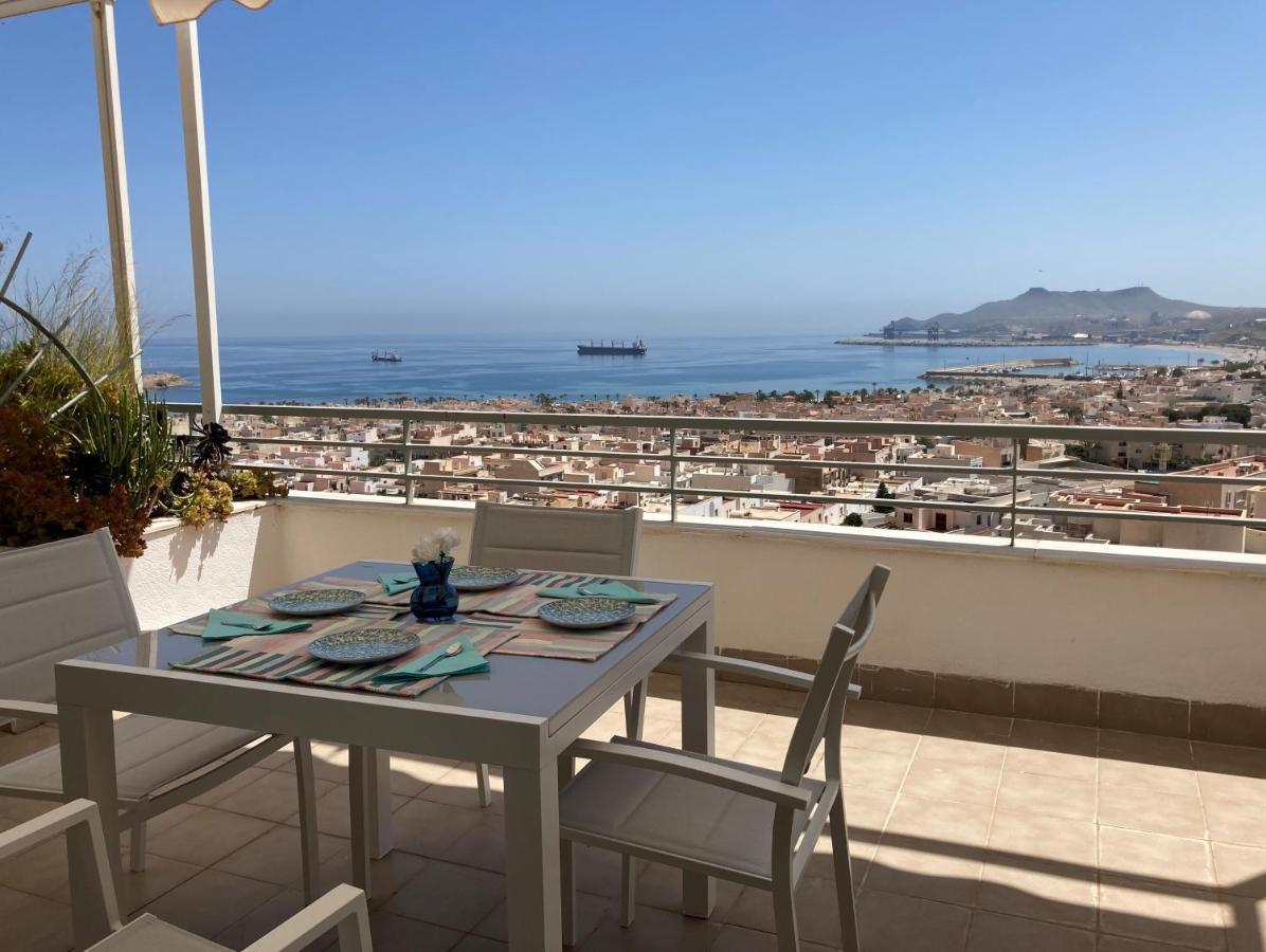 Ático con Espectaculares Vistas al Mar Carboneras Exterior foto